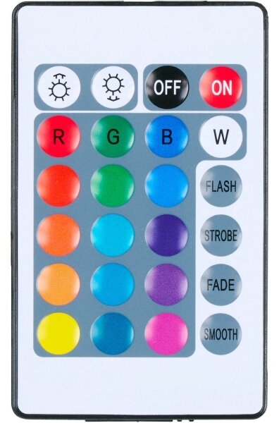 Grundig - LED RGBW Stmievateľná stolná lampa LED/0,7W/5V čierna + diaľkové ovládanie