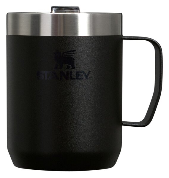 Čierny termo hrnček z nehrdzavejúcej ocele 230 ml Stay-Hot Camp Mug Black – Stanley