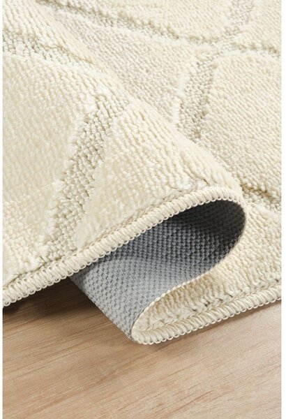 Krémové kúpeľňové predložky v súprave 2 ks 50x80 cm Cizgili – Foutastic