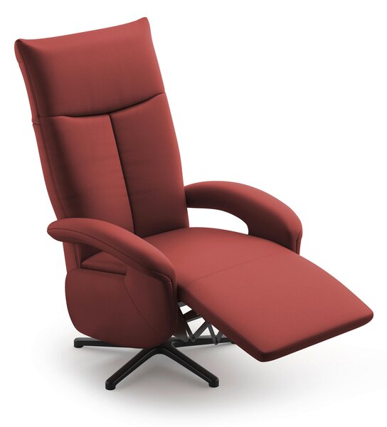 KRESLO, koža, červenohnedá Sit & More - Online Only obývacie izby, Online Only
