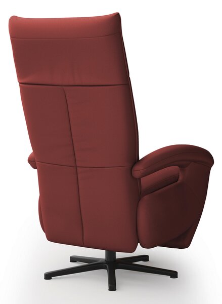 KRESLO, koža, červenohnedá Sit & More - Online Only obývacie izby, Online Only