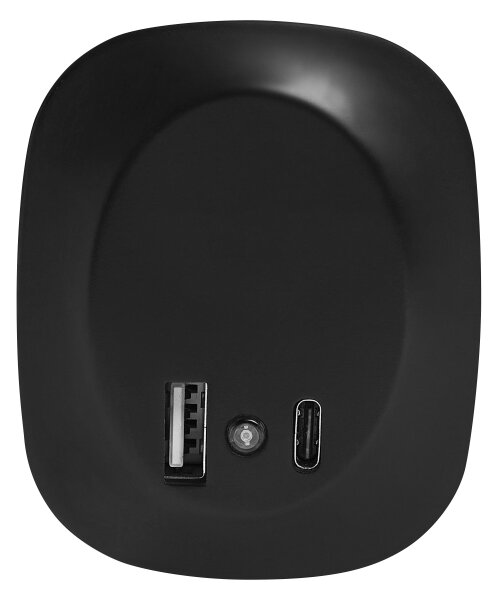 Osram- LED Nočné svietidlo do zásuvky so senzorom a USB LUNETTA LED/12,5W/230V