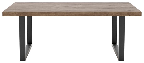 KONFERENČNÝ STOLÍK, čierna, koňaková, kov, kompozitné drevo, 120/70/45 cm Hom`in - Stolíky do obývačky