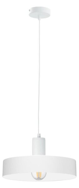 Závesný luster na lankách ARCANE 1xE27/60W/230V biela