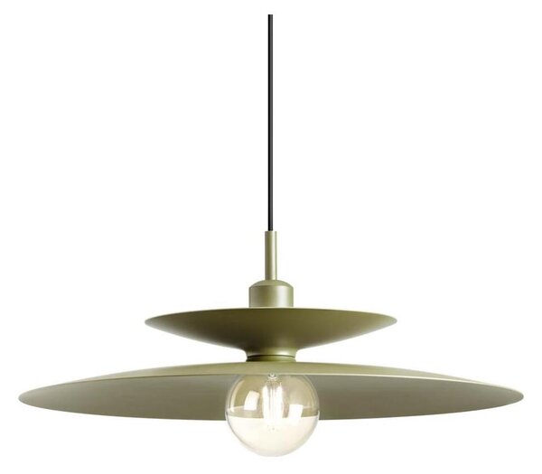 Redo 01-3050 - Závesný luster na lanku GUNNAR 1xE27/42W/230V pr. 50 cm zelený