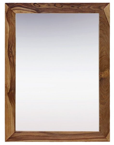 Zrkadlo Rami 90x120 indický masív palisander Only stain