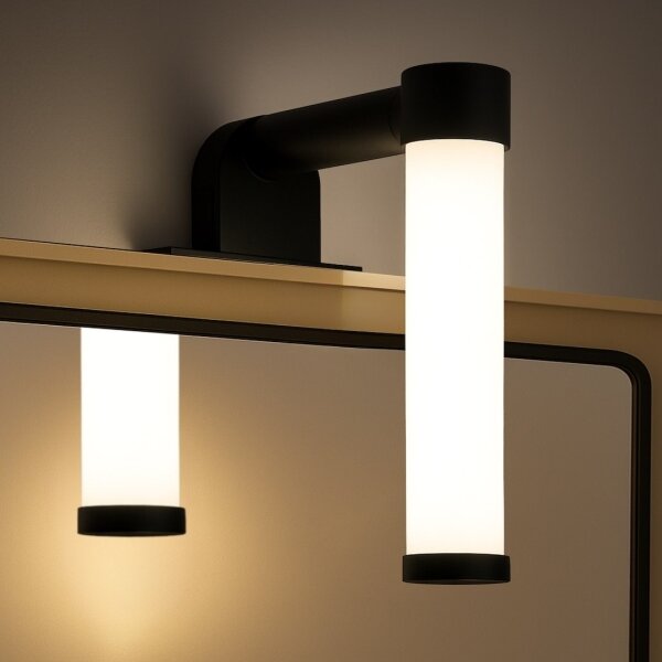 LED kúpeľňové zrkadlové osvetlenie APA MINI LED/4W/230V IP44 čierne