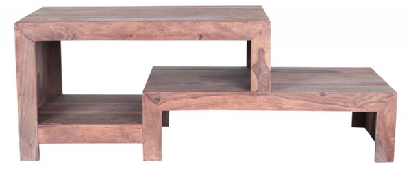 TV stolík Tara 120x45x45 indický masív palisander