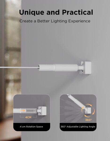 Govee - LED RGBICWW závesný LED pás/36W/24V 4 m Skyline Matter Wi-Fi