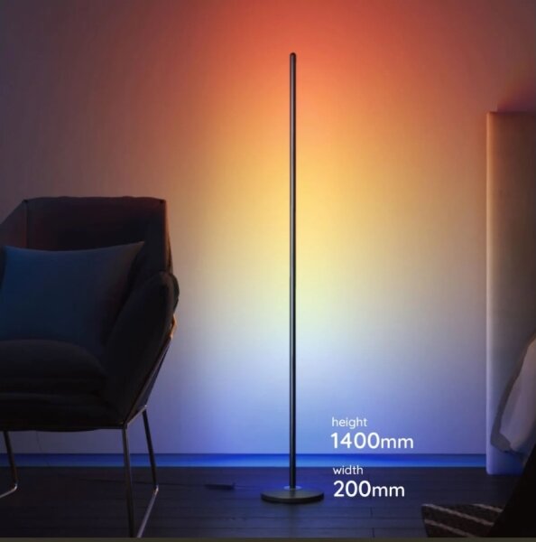 Govee - LED RGBW Stmievateľná stojacia lampa LITE MATTER LED/24W/230V Wi-Fi