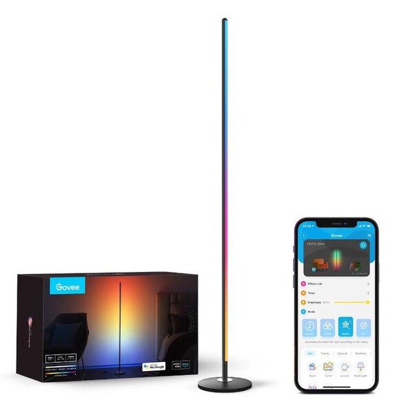 Govee - LED RGBW Stmievateľná stojacia lampa LITE MATTER LED/24W/230V Wi-Fi
