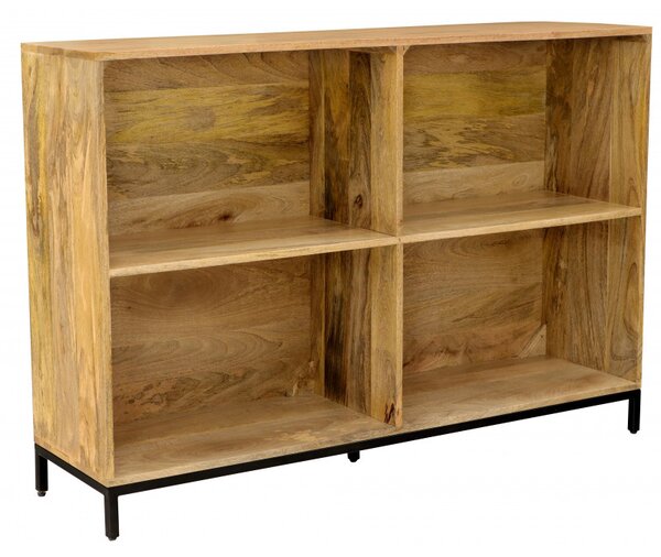 Knižnica Gita 130x90x35 indický masív mango