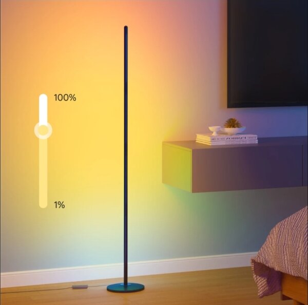 Govee - LED RGBW Stmievateľná stojacia lampa LITE MATTER LED/24W/230V Wi-Fi