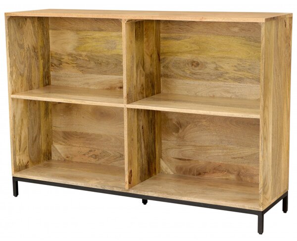 Knižnica Gita 130x90x35 indický masív mango