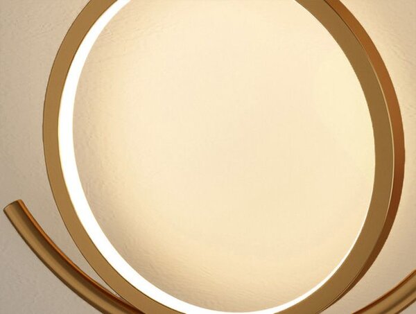 Toolight Toolight, LED nástenné svietidlo APP1143-W, medená, OSW-14100