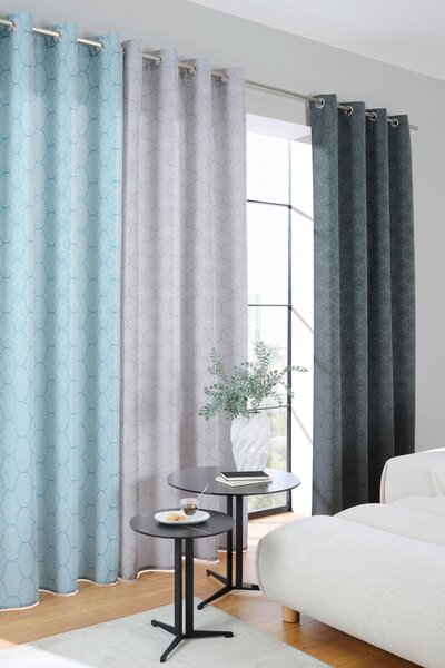 ZÁVES S OČKAMI, nepriehľadné, 140/245 cm Esposa - Záclony & závesy