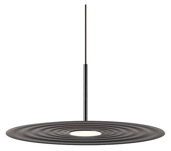 Redo 01-3047 - LED luster na lanku LAKE LED/13W/230V CRI 90 pr. 50 cm čierna