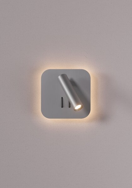 Redo 01-2978 - LED nástenné svietidlo QUDA LED/6W/230V + LED/3W CRI 90 chróm