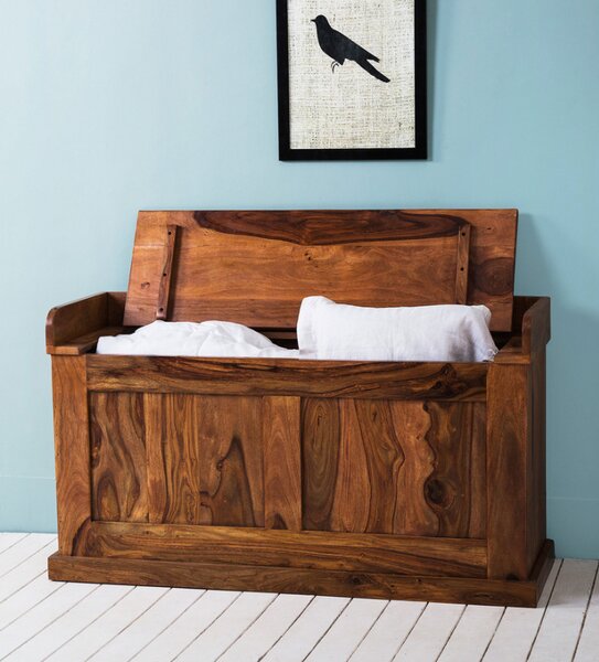 Truhlica Rami 105x60x40 indický masív palisander