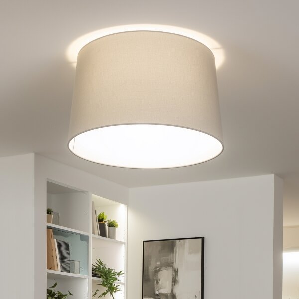 Univerzálne tienidlo KERIA, priemer 45 cm, sivé