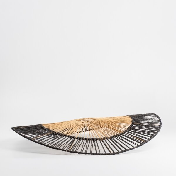 Univerzálne tienidlo KERIA, priemer 80 cm, hnedé/čierne