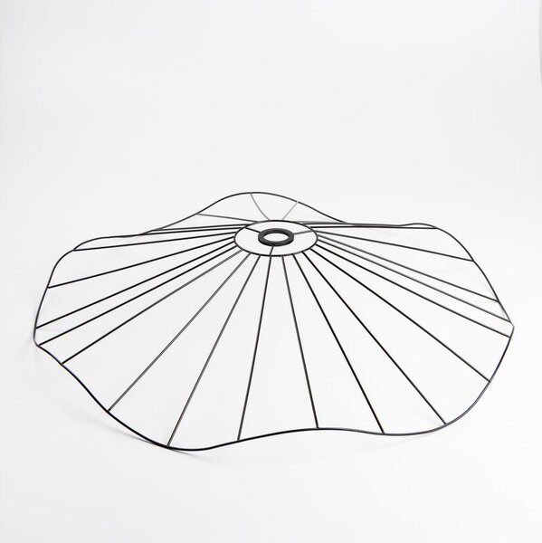 Univerzálne tienidlo CURITIBA, priemer 80 cm, čierne