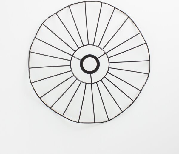 Univerzálne tienidlo CURITIBA, priemer 40 cm, čierne