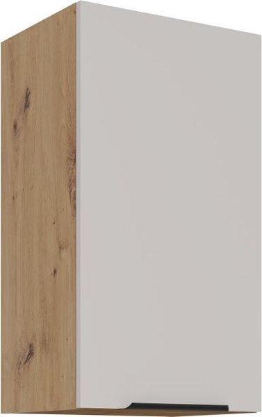 Horná kuchynská skrinka NICOLLA - šírka 40 cm, kašmír / dub artisan