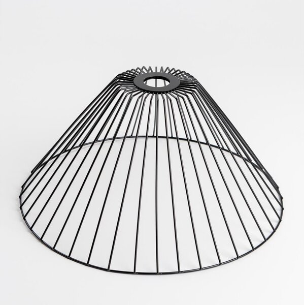 Univerzálne tienidlo CURITIBA, priemer 45 cm, čierne