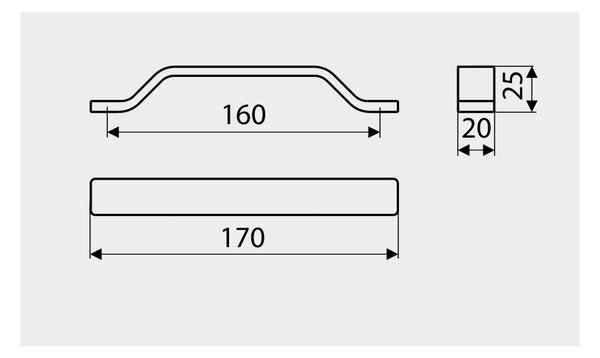 Gamet ONMA grafit 160 mm