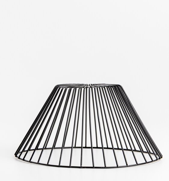 Brilagi - LED prisadený luster CERIA WIRE 1xE27/40W/230V pr. 30 cm čierna/dub