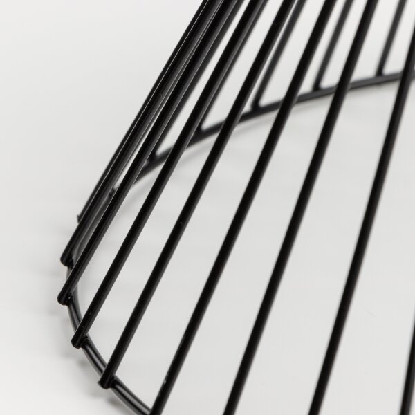 Brilagi - LED prisadený luster CERIA WIRE 1xE27/40W/230V pr. 30 cm čierna/dub