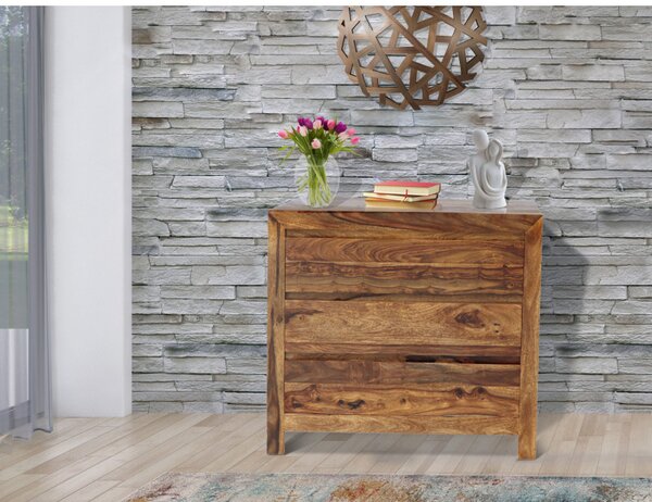 Komoda Gani 90x80x45 z indického masívu palisander