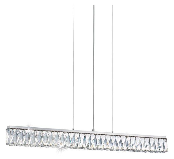 Eglo 95543 - Krištáľový stmievateľný luster TELLUGIO-S LED/36W/230V 2700-6500K