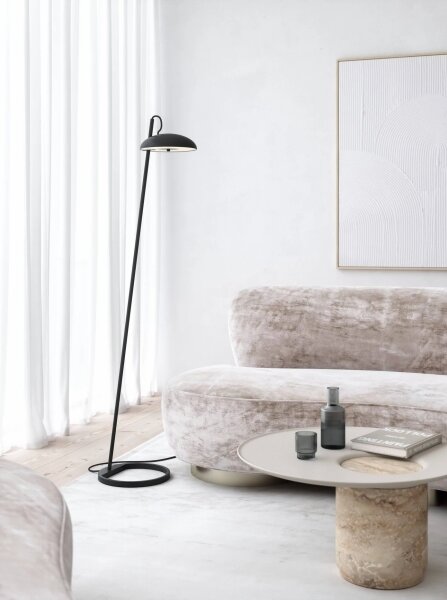 DFTP by Nordlux - Stojacia lampa VERSALE 3xG9/3W/230V čierna