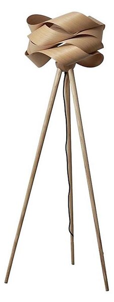 Drevená stojaca lampa 1xE27/60W/230V masív/dýha/jaseň