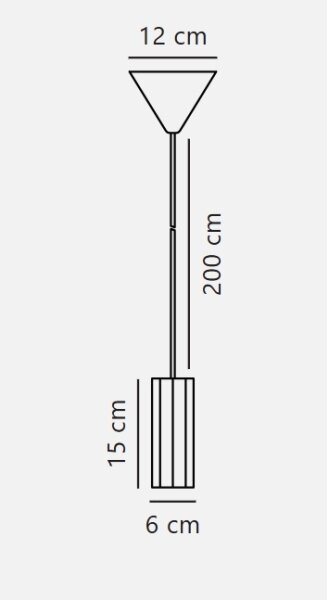 Nordlux - Luster na lanku ALANIS 1xGU10/15W/230V
