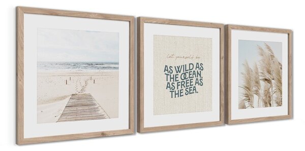 Obrazy v súprave 3 ks 30x40 cm Seaside – Styler