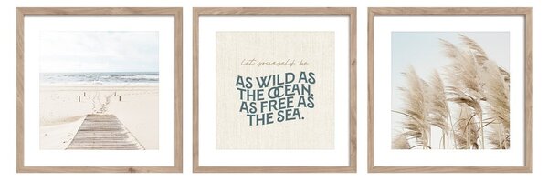 Obrazy v súprave 3 ks 30x40 cm Seaside – Styler