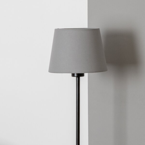 Brilagi - LED stojacia lampa CERIA 1xE27/40W/230V pr. 20,5 cm sivá/čierna