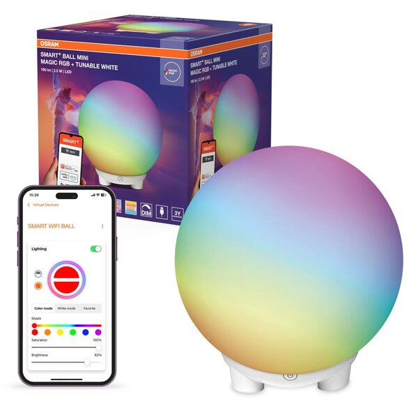 Osram - LED RGBW stmievateľná stolová lampa SMART+ MAGIC LED/2,5W/5V Wi-Fi