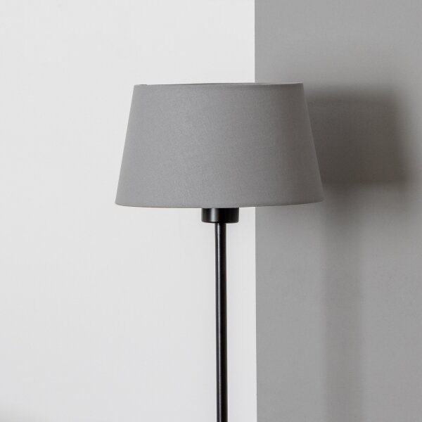 Brilagi - LED stojacia lampa CERIA 1xE27/40W/230V pr. 25 cm sivá/čierna