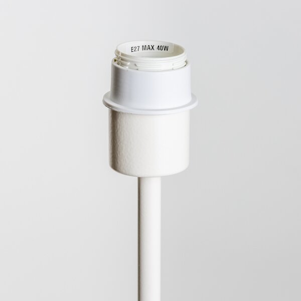 Brilagi - LED stojacia lampa CERIA 1xE27/40W/230V pr. 30 cm biela