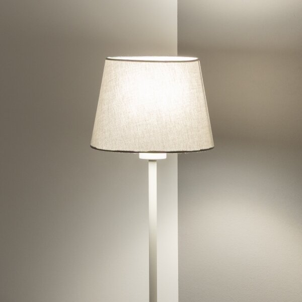 Brilagi - LED stojacia lampa CERIA 1xE27/40W/230V priemer 20,5 cm sivá/biela