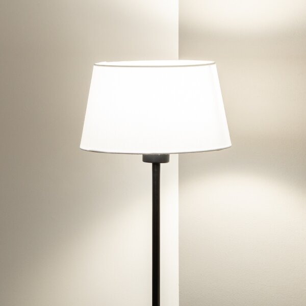 Brilagi - LED stojacia lampa CERIA 1xE27/40W/230V priemer 25 cm biela/čierna