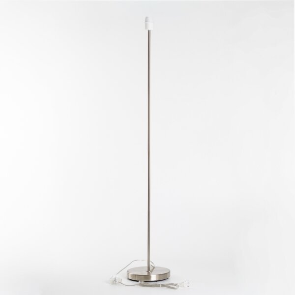 Brilagi - LED Stojacia lampa CERIA 1xE27/40W/230V pr. 30 cm čierna/matný chróm
