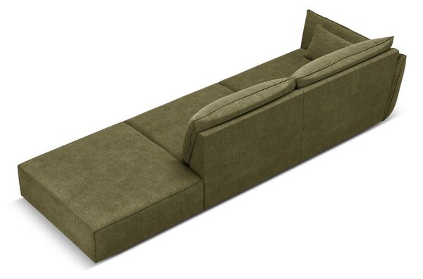 Zelená leňoška (ľavý roh) Vanda – Mazzini Sofas