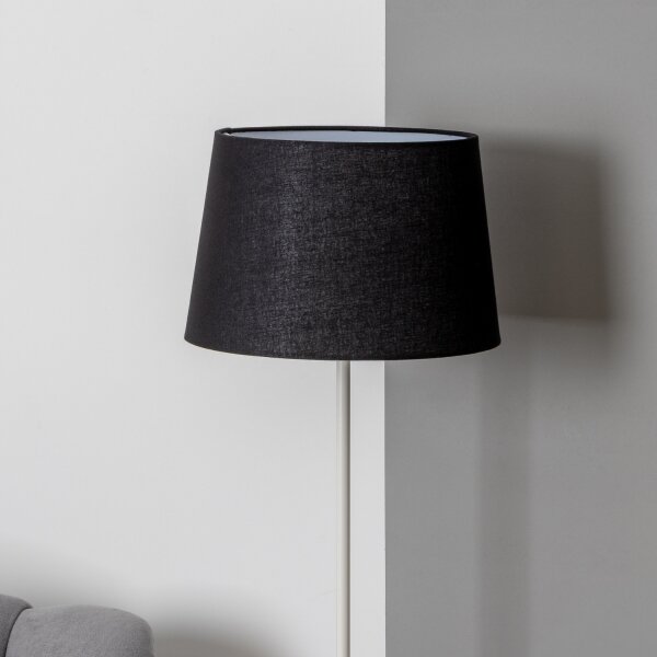Brilagi - LED stojacia lampa CERIA 1xE27/40W/230V priemer 30 cm čierna/biela