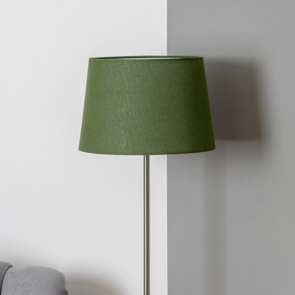 Brilagi - LED stojacia lampa CERIA 1xE27/40W/230V, priemer 30 cm, zelená/matný chróm