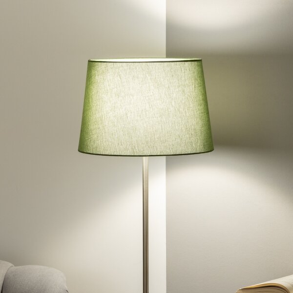 Brilagi - LED stojacia lampa CERIA 1xE27/40W/230V, priemer 30 cm, zelená/matný chróm